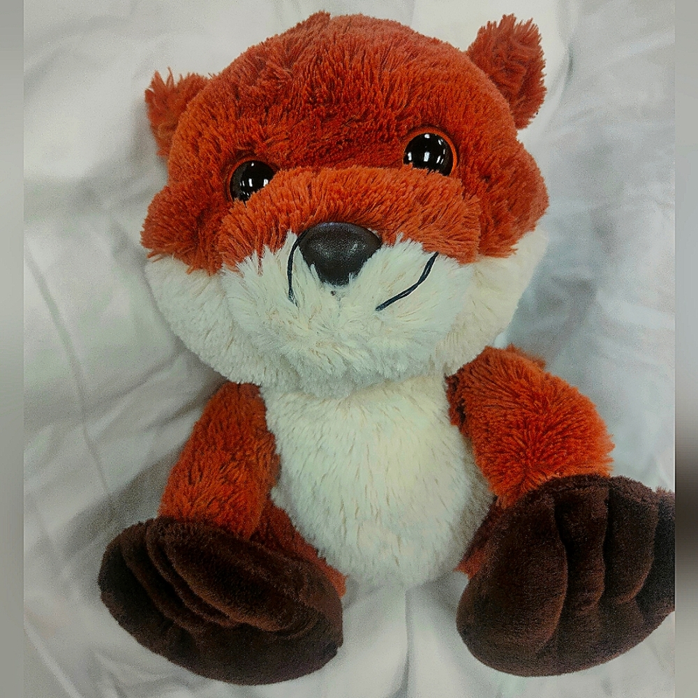 Aurora Stuffed Animal Taddle Toes Trickster Fox 10 Inch Brown Plush Kids Toy Gif